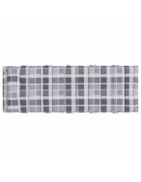 Cuscino per Lounger Sole Grigio 178 x 60 x 4 cm Tessuto Oxford