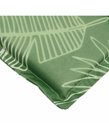 Cuscino per Lounger Sole Verde 178 x 60 x 4 cm Tessuto Oxford