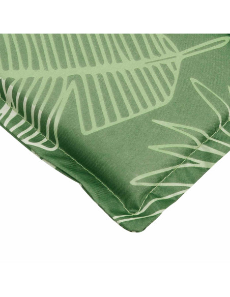 Cuscino per Lounger Sole Verde 178 x 60 x 4 cm Tessuto Oxford