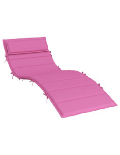 Cuscino per Lounger Sole Rosa 178 x 60 x 4 cm Tessuto Oxford 2