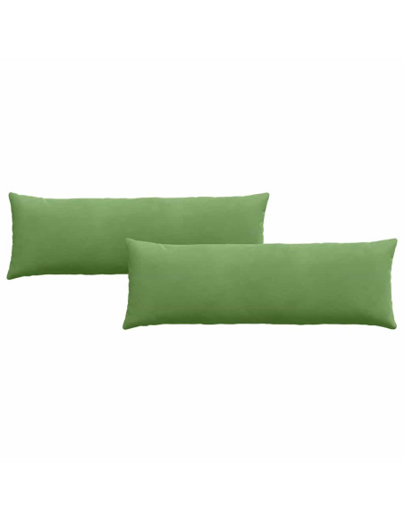 Cuscini da Divano 2 pcs Verde chiaro 120 x 40 cm