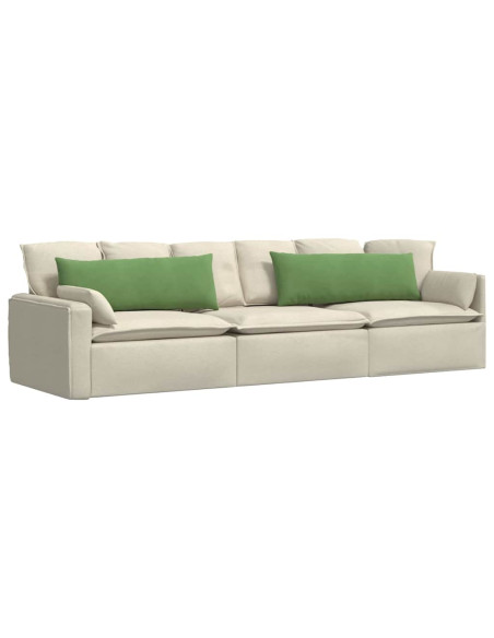 Cuscini da Divano 2 pcs Verde chiaro 120 x 40 cm