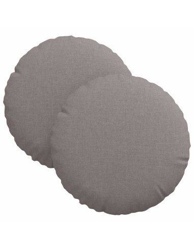 Cuscini per Seduta 2 pcs Talpa Ø30 x 13 cm Tessuto