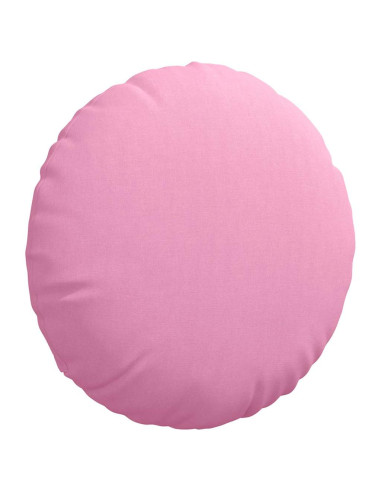 Cuscini per Seduta 2 pcs Rosa Ø50 x 19 cm Tessuto