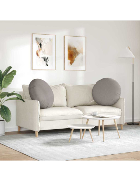 Cuscini per Seduta 2 pcs Talpa Ø60 x 21 cm Tessuto