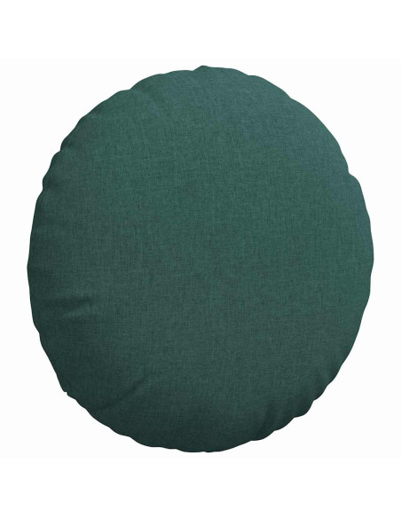 Cuscini per Seduta 2 pcs Verde Scuro Ø80 x 29 cm Tessuto