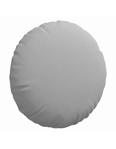 Cuscini per Seduta 2 pcs Grigio Nuvola Ø80 x 29 cm Tessuto