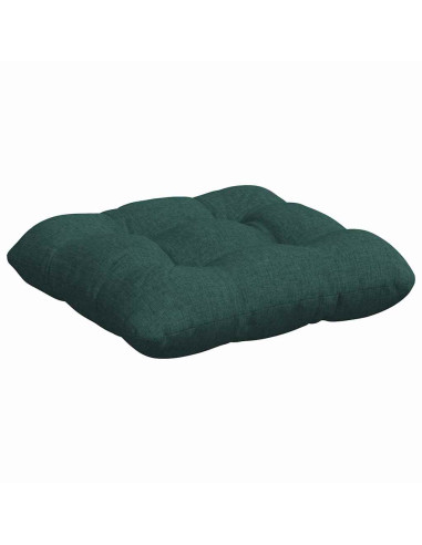 Cuscini per Seduta 4 pcs Verde Scuro 40 x 40 x 12 cm Tessuto