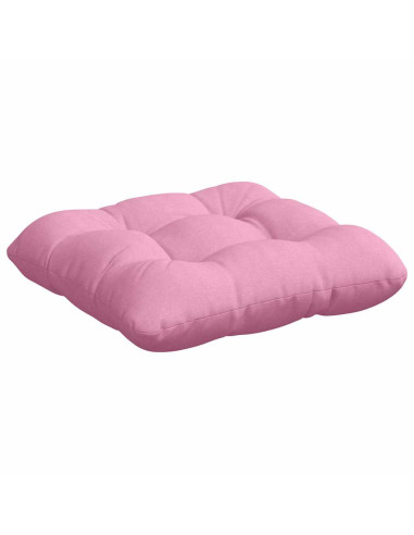 Cuscini per Seduta 4 pcs Rosa 40 x 40 x 12 cm Tessuto