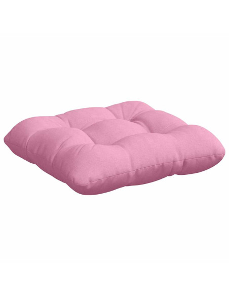 Cuscini per Seduta 4 pcs Rosa 40 x 40 x 12 cm Tessuto