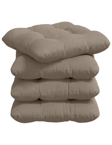 Cuscini per Seduta 4 pcs Talpa 40 x 40 cm Tessuto in Microfibra