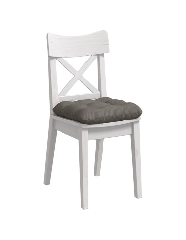 Cuscini per Seduta 4 pcs Grigio chiaro 40 x 40 cm