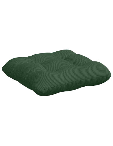 Cuscini per Seduta 4 pcs Verde Scuro 40 x 40 cm