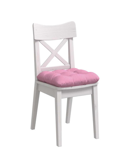 Cuscini per Seduta 4 pcs Rosa 45 x 45 x 12 cm Tessuto