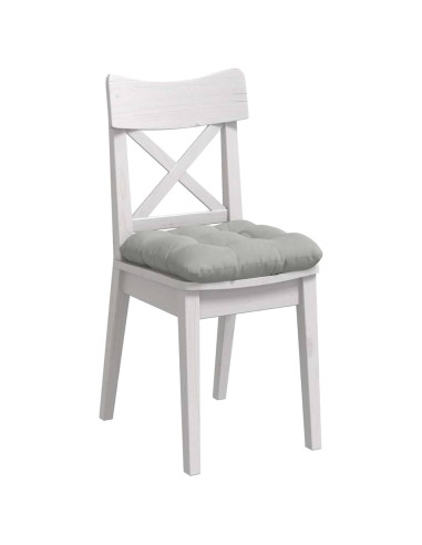 Cuscini per Seduta 4 pcs Grigio chiaro 45 x 45 cm