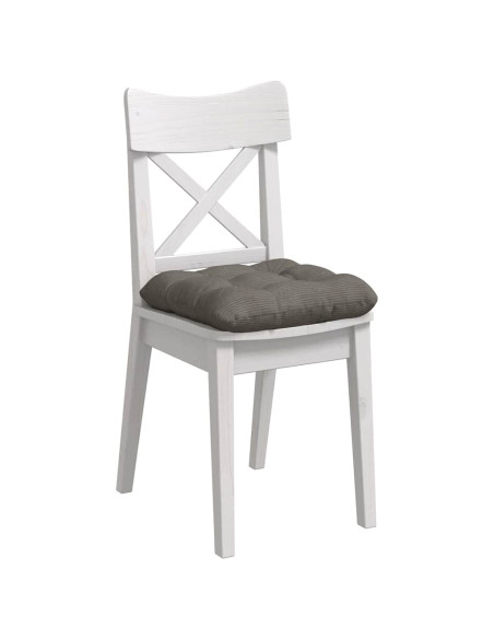 Cuscini per Seduta 4 pcs Grigio chiaro 45 x 45 cm