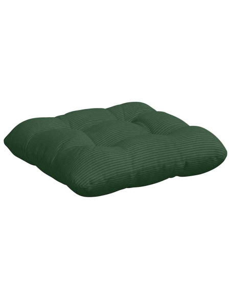 Cuscini per Seduta 4 pcs Verde Scuro 45 x 45 cm