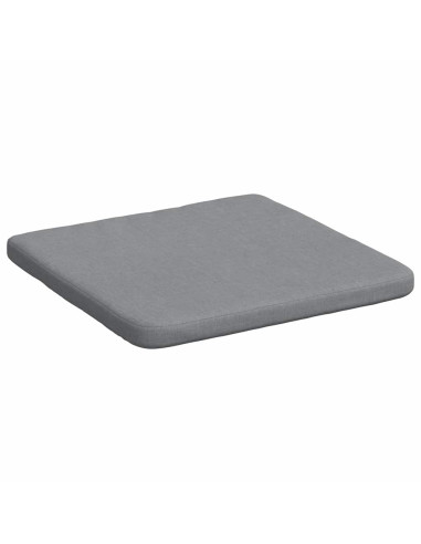 Cuscini per Seduta 4 pcs Grigio chiaro 40 x 40 x 3 cm Tessuto