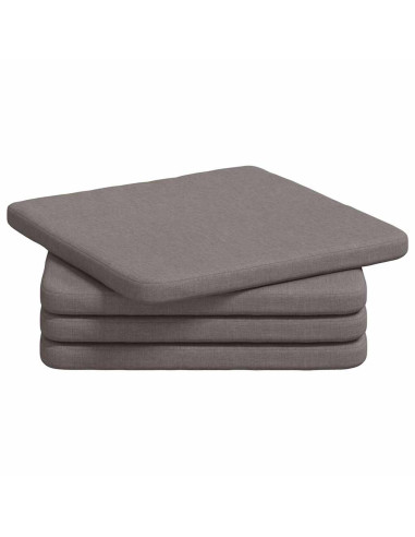 Cuscini per Seduta 4 pcs Talpa 40 x 40 x 3 cm Tessuto