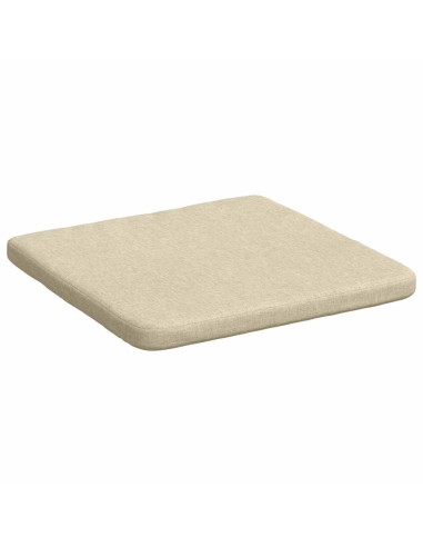 Cuscini per Seduta 4 pcs Crema 40 x 40 x 3 cm Tessuto