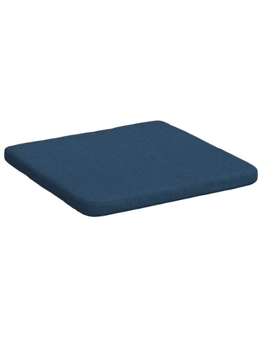 Cuscini per Seduta 4 pcs Blu 40 x 40 x 3 cm Tessuto