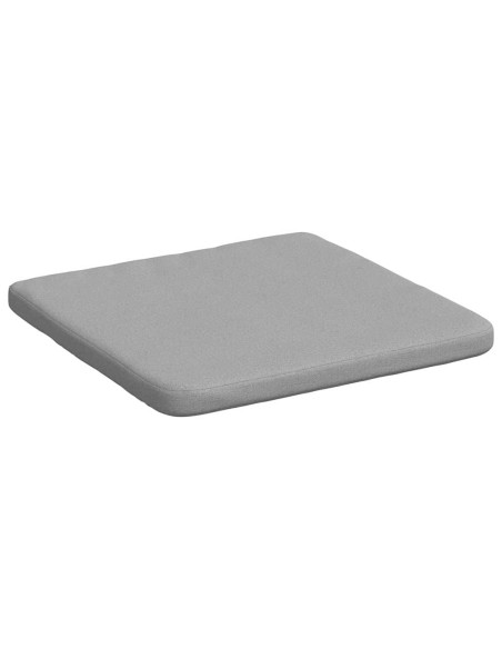 Cuscini per Seduta 4 pcs Grigio Nuvola 40 x 40 x 3 cm Tessuto