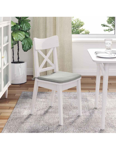 Cuscini per Seduta 4 pcs Grigio chiaro 40 x 40 x 3 cm