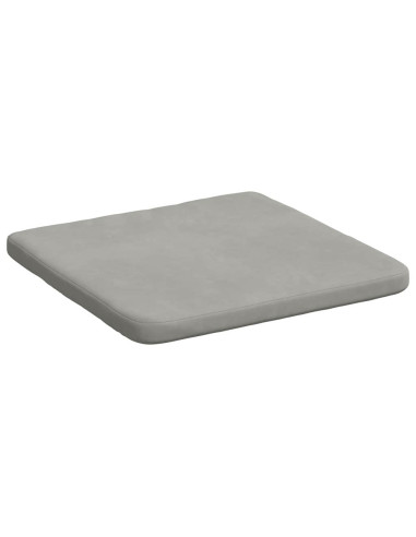 Cuscini per Seduta 4 pcs Grigio chiaro 40 x 40 x 3 cm