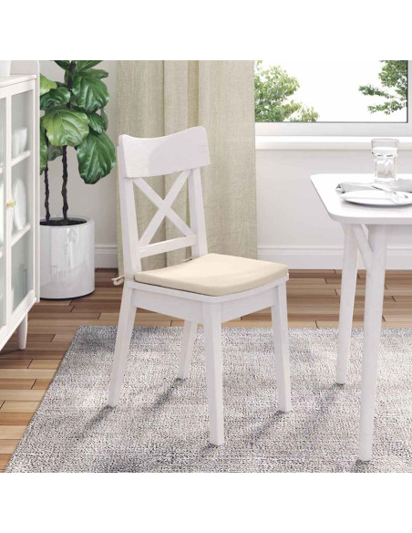 Cuscini per Seduta 4 pcs Beige 40 x 40 x 3 cm
