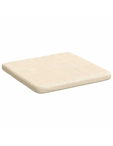 Cuscini per Seduta 4 pcs Crema 40 x 40 x 3 cm Tessuto in Cords