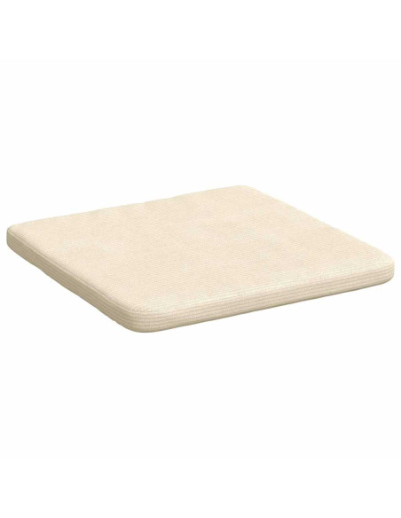 Cuscini per Seduta 4 pcs Crema 40 x 40 x 3 cm Tessuto in Cords