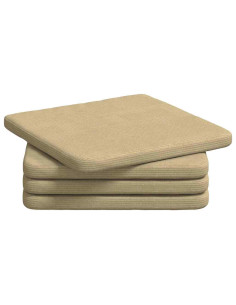 Cuscini per Seduta 4 pcs Grigio Verde 40 x 40 x 3 cm 2