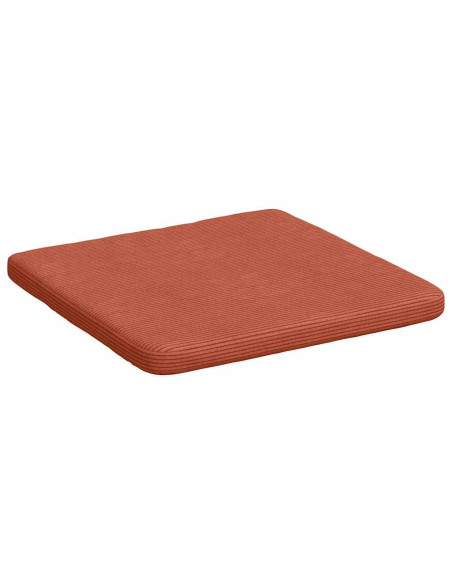 Cuscini per Seduta 4 pcs Rosso Arancio 40 x 40 x 3 cm