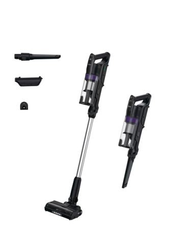 Hoover HF1PZ10H 011 Aspirapolvere a bastone 2 in 1 Batteria Secco Schiuma Senza sacchetto 165 W Argento 2,2 Ah