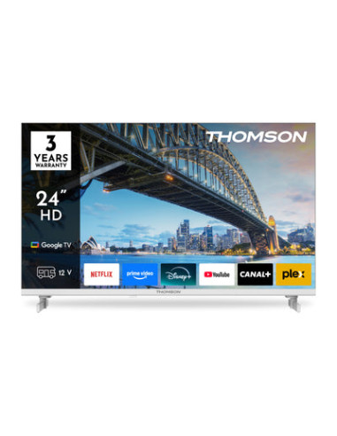 TV 24 THOMSON LED  SMART ADAT 12V T2/C2S2 GOOGLE TV BAINCO