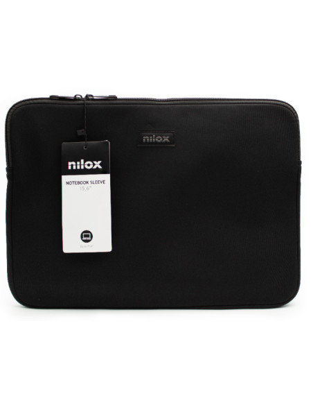 Nilox NXF1501 borsa per laptop 39,6 cm (15.6") Custodia a tasca Nero