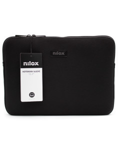 Nilox NXF1301 borsa per laptop 33,8 cm (13.3") Custodia a tasca Nero