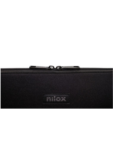 Nilox NXF1301 borsa per laptop 33,8 cm (13.3") Custodia a tasca Nero