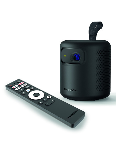 PROIETTORE THOMSON PORTATILE SMART BATETRUA  LED 350NIT OTTICA CORTA