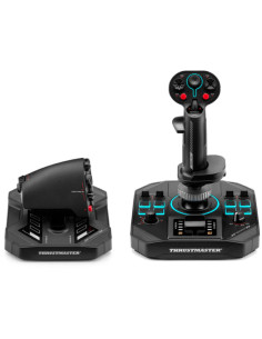 Thrustmaster Sol-R 4 HOTAS Nero USB Joystick + leva di controllo del motore Analogico/Digitale PC