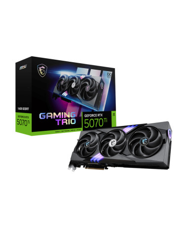 MSI GAMING GeForce RTX 5070 Ti 16G TRIO OC NVIDIA 16 GB GDDR7