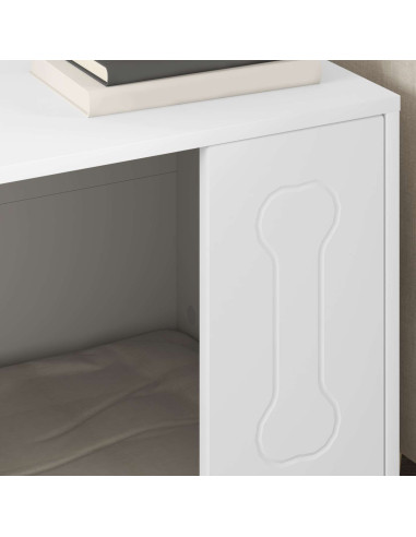 Cuccia per cani Bianco 44 x 42 x 49 cm Legno multistrato