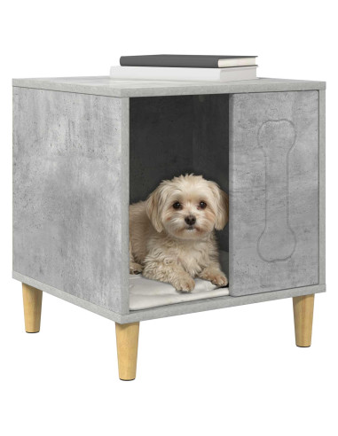 Cuccia per cani Calcestruzzo 44 x 42 x 49 cm Legno multistrato