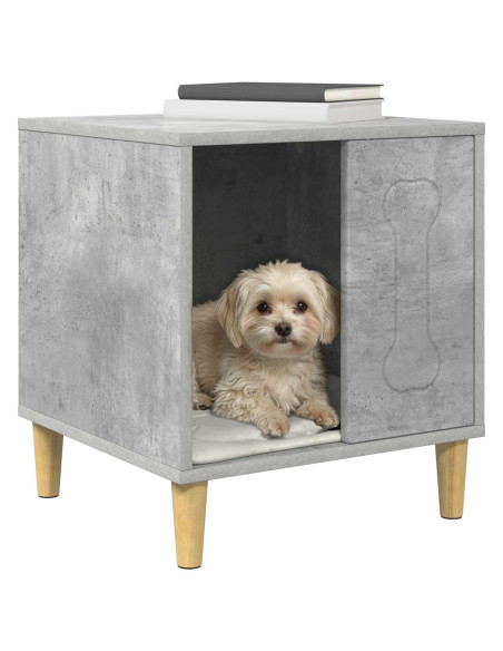 Cuccia per cani Calcestruzzo 44 x 42 x 49 cm Legno multistrato