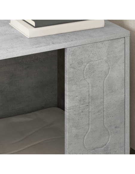 Cuccia per cani Calcestruzzo 44 x 42 x 49 cm Legno multistrato