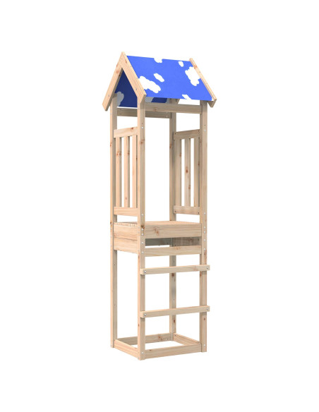 Torre da Gioco Marrone 52.5 x 46.5 x 208 cm Pino massello