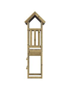 Torre da Gioco Marrone Legno Impregnato Solido 2