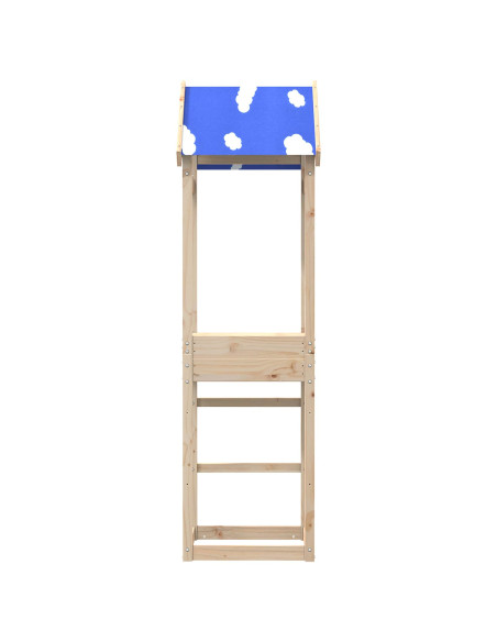 Torre da Gioco Marrone 52,5 x 46,5 x 195 cm Pino massello