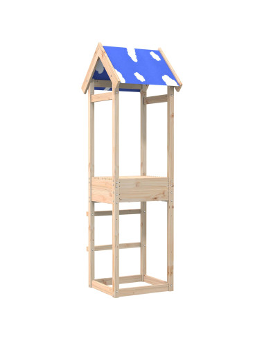Torre da Gioco Marrone 52,5 x 46,5 x 195 cm Pino massello