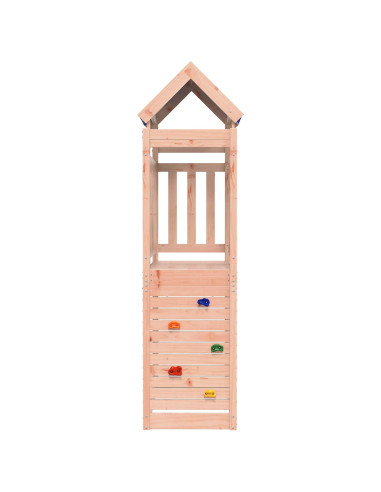 Torre da Gioco Marrone Legno Douglas Solido